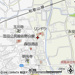 和歌山県伊都郡かつらぎ町大谷854周辺の地図