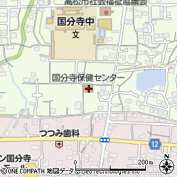 香川県高松市国分寺町新居1180周辺の地図