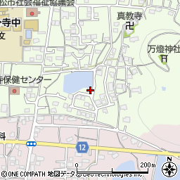 香川県高松市国分寺町新居893-3周辺の地図