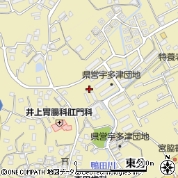 香川県綾歌郡宇多津町258周辺の地図