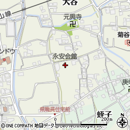 和歌山県伊都郡かつらぎ町大谷986周辺の地図