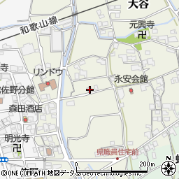 和歌山県伊都郡かつらぎ町大谷1002周辺の地図