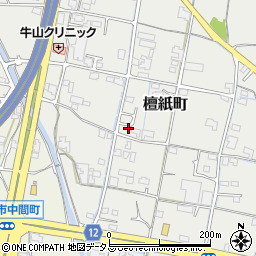 香川県高松市檀紙町135-12周辺の地図
