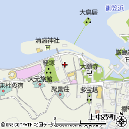 広島県廿日市市宮島町23周辺の地図