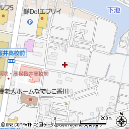 香川県高松市多肥上町1349周辺の地図