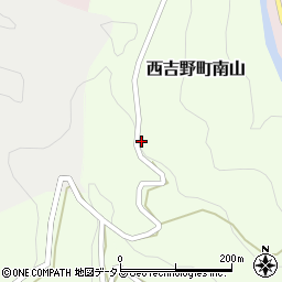 奈良県五條市西吉野町南山169周辺の地図