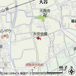 和歌山県伊都郡かつらぎ町大谷988周辺の地図