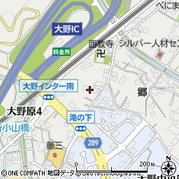 広島県廿日市市大野滝ノ下4416周辺の地図