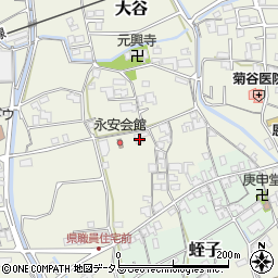 和歌山県伊都郡かつらぎ町大谷983周辺の地図