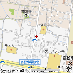 香川県高松市多肥上町1179周辺の地図