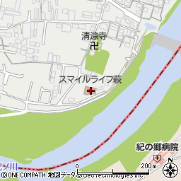 和歌山県橋本市高野口町小田454周辺の地図