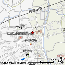 和歌山県伊都郡かつらぎ町大谷852周辺の地図