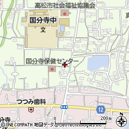 香川県高松市国分寺町新居1174周辺の地図