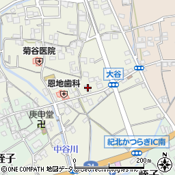 和歌山県伊都郡かつらぎ町大谷88周辺の地図