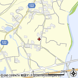 和歌山県紀の川市上丹生谷周辺の地図