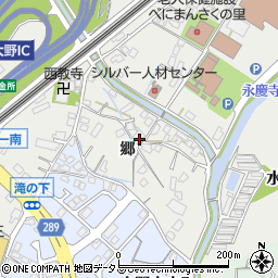 広島県廿日市市大野郷周辺の地図