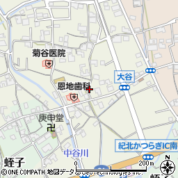 和歌山県伊都郡かつらぎ町大谷89周辺の地図