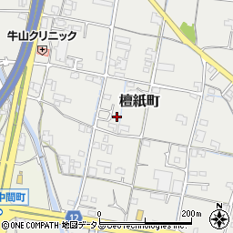 香川県高松市檀紙町135-6周辺の地図