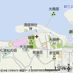 広島県廿日市市宮島町16周辺の地図