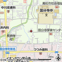 香川県高松市国分寺町新居1221周辺の地図