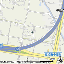 香川県高松市中間町488周辺の地図