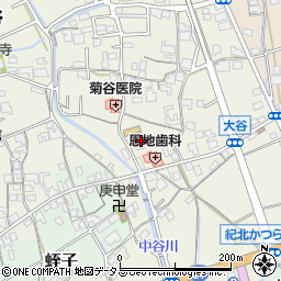 和歌山県伊都郡かつらぎ町大谷147周辺の地図