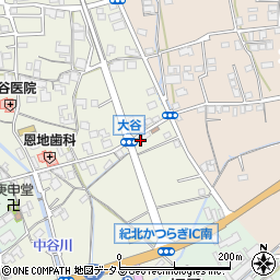 和歌山県伊都郡かつらぎ町大谷78周辺の地図