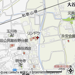 和歌山県伊都郡かつらぎ町大谷841周辺の地図