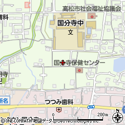 香川県高松市国分寺町新居1206-14周辺の地図