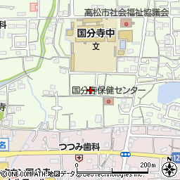 香川県高松市国分寺町新居1206周辺の地図