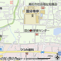 香川県高松市国分寺町新居1206周辺の地図