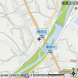 香川県さぬき市津田町津田2518-14周辺の地図