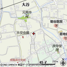 和歌山県伊都郡かつらぎ町大谷1107周辺の地図
