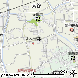 和歌山県伊都郡かつらぎ町大谷1105周辺の地図