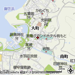 廿日市市消防本部廿日市市宮島消防署周辺の地図