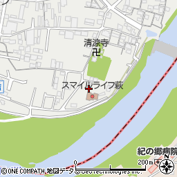 和歌山県橋本市高野口町小田445周辺の地図