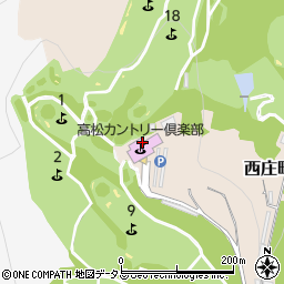 高松カントリー倶楽部周辺の地図