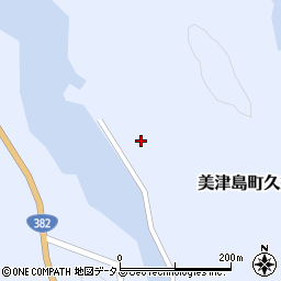 長崎県対馬市美津島町久須保212周辺の地図