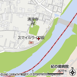和歌山県橋本市高野口町小田447周辺の地図