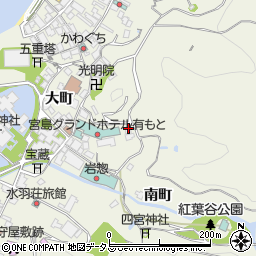 広島県廿日市市宮島町368周辺の地図