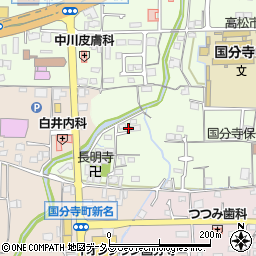 香川県高松市国分寺町新居1246周辺の地図