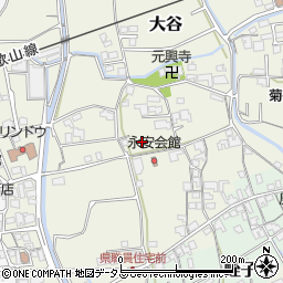 和歌山県伊都郡かつらぎ町大谷1053周辺の地図