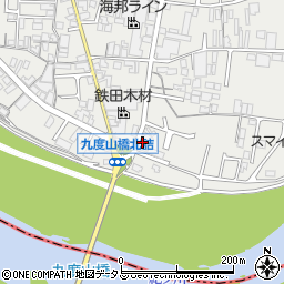和歌山県橋本市高野口町小田517周辺の地図