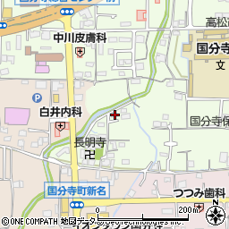香川県高松市国分寺町新居1244周辺の地図