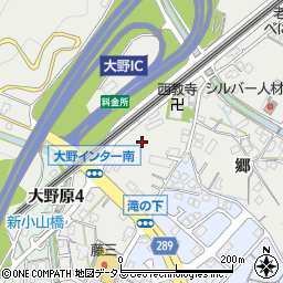 広島県廿日市市大野滝ノ下周辺の地図