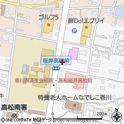 香川県高松市多肥上町1296周辺の地図
