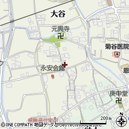 和歌山県伊都郡かつらぎ町大谷1104周辺の地図
