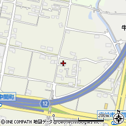 香川県高松市中間町483周辺の地図