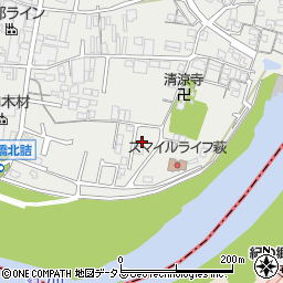 和歌山県橋本市高野口町小田458周辺の地図