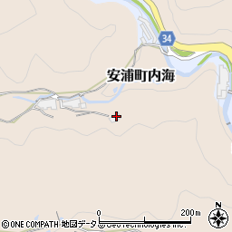 広島県呉市安浦町大字内海10330周辺の地図